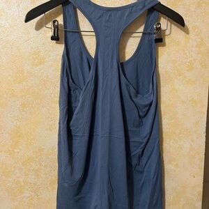 Women's Blue Sleeveless Top